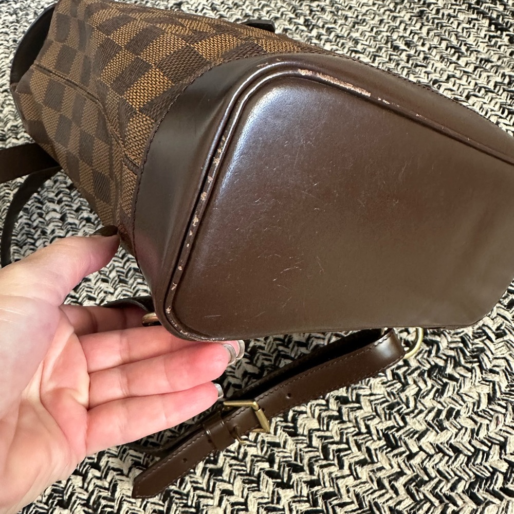 Louis Vuitton Brown Checkered Backpack - Picture 4 of 16